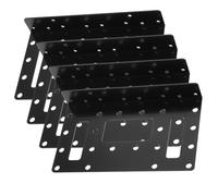 4 Pezzi Staffa di Montaggio SSD 2, 5 in Metallo per Hard Drive | Vassoio Esterno per Espansione, Installazione Rapida, Nero per Home Office e Mobile Work Environments