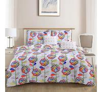 4 Pezzi Stampato Copripiumino Lusso Set da Letto Singolo Doppio King Size Taglie