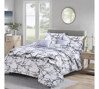 4 Pezzi Stampato Copripiumino Lusso Set da Letto Singolo Doppio King Size Taglie
