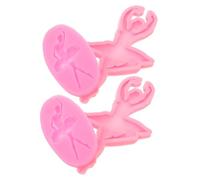 4 Pezzi Stampo in Silicone Ballerina, Elegante | Silicone Alimentare, Resistente al Calore, Superficie Antiaderente, per Gelatina, Zucchero e Progetti Creativi