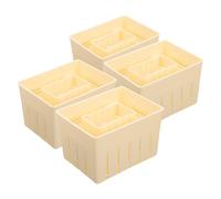 4 pezzi Stampo per tofu Pressa per tofu Stampo per pressatura Stampo per