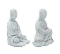 4 Pezzi Statue Buddha In Pietra Ollare Per Arredamento
