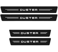 4 Pezzi Strisce Davanzali in Fibra di Carbonio per Dacia Duster 2018-2023, Adesivi Soglie Battitacco Striscia Protezione Soglia Porta Adesivi
