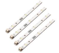 4 Pezzi Strisce Luminose a LED, Barra LED Frigorifero 12V 2W Compatibile con E349766 MDDZ-162A 1629348, Ricambio Lampadina Frigorifero KIFF5017 KIFF5020 KIFF7017, Lampadina Frigo a Luce Bianca Fredda