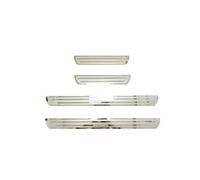 4 Pezzi Strisce Protettive per Battitacco Auto per Prius RAV4 Verso Yaris Cross C-HR Corolla,Benvenuto Pedali Protezione Davanzale AntiGraffio Scuff Accessori,D/Type D