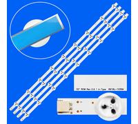 4 pezzi striscia di retroilluminazione a LED per 32PFL3507 32LM340T 32PHG4900 LE32D1352 32LM340T 32LM3400 6916L-1030A 6916L-1031A 32LS3400