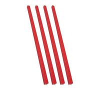 4 Pezzi Striscia di Taglio di Ricambio 45cm Rossa | Plastica Liscia, per Taglierina e Affettatrice, Precisione Elevata, Stabilità Lama, Uso Casa