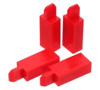 4 Pezzi Strumento di Regolazione Pianoforte Tappi Foro 3, 4-3, 7 Mm | Rosso, Plastico, Set da 4 Misure, per Riparazione e Cura Ordinaria, per Tecnici e Musicisti