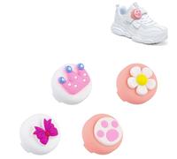 4 Pezzi Supporti AirTag per Lacci per Bambini, Custodia in Silicone GPS Tracker, Custodia Protettiva per Airtag, Impermeabile Porta-Airtag per Scarpe Bambini