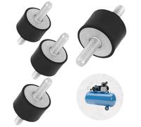 4 pezzi Supporti Anti Vibration Silentblock, M8 Ammortizzatori in Gomma, Isolatore Ammortizzatore Anti-Vibrazione Bobine, per Motori a Benzina, Pompe Dell'acqua, Bobine, Auto Barche M8 x 23, 25 x 30