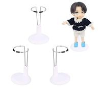 4 Pezzi Supporti per Bambole,Regolabile Supporto per Bambola,Supporto Bambole Modello Accessori per Action Figure Barbie Dolls Modelli entro 12-20 cm