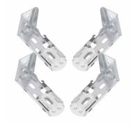 4 Pezzi Supporto Metallico per Sistemi da Soffitto, Gancio Piatto