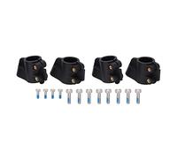 4 pezzi Supporto per cassetta di medicinali da 20 mm Parti fisse per drone RC per la protezione delle piante agricole