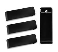 4 Pezzi Supporto per Nintendo Switch, Sostituzione del Cavalletto Posteriore per Switch Accessori Sostituzione del Cavalletto Compatibile con Switch Consoles (Nero)