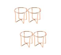 4 Pezzi Supporto per Spugna Make-up a Croce, Acciaio al Carbonio | Organizzazione Igienica Sul Piano, Formato Portatile, Lavabile, per Spugne Make-up e Postazione Viaggio