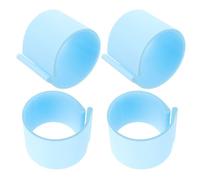 4 Pezzi Supporto per Tela da Pittura Diamantata Anelli, Piccolo | Accessorio in Plastica, Stabilizza la Tensione del Supporto, Montaggio e Rimozione Rapidi, per Dormitorio