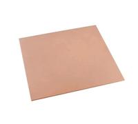 4 pezzi T2 lamiera di rame viola spessore 0,1 mm,15,2,3 piastra taglio CNC modello telaio fai da te pad costruzione(50x50x0.15mm 4Pcs)