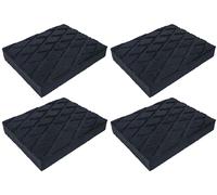 4 Pezzi Tampone in Gomma per Ponti Sollevatori 140x110x20mm