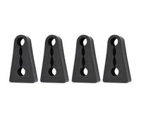 4 Pezzi Tampone smorzatore insonorizzante per Serratura portiera Auto Adatto per Mini Countryman Paceman R60 R61 Adatto per Serie 5 E60 E61 F10 Ammortizzatore per Apertura portiera Veicolo