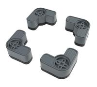 4 Pezzi Tamponi Aumento Altezza per Lavatrici con Riduzione Vibrazioni