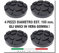 4 PEZZI TAMPONI D 100 mm per PONTI SOLLEVATORI 2 colonne corghi ravaglioli omcn