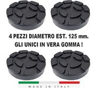 4 PEZZI TAMPONI D 125 mm per PONTI SOLLEVATORI 2 COLONNE corghi ravaglioli omcn
