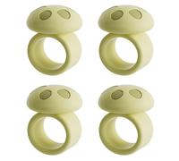 4 Pezzi Tamponi Ferma Maniglia Porta Silicone Tamponi Morbidi per Controllo Rumo