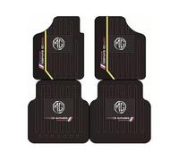 4 Pezzi Tappetini Abitacolo Auto Personalizzare per MG MG3/MG4 EV/MG5/MG6 / MG HS/MG Marvel R/MG ZS, Tappetino Impermeabile e Antiscivolo per Auto in Gomma