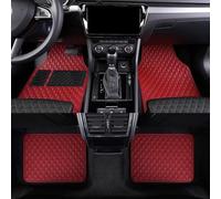 4 Pezzi Tappetini Abitacolo Pelle Auto Su Misura per Audi A1 A3 A4 A5 A6 A7 A8 Q2 Q3 Q4 Q5 Q7 Q8 S3 S4 S5 S7 S8 SQ5 SQ7 RS TT, Antiscivolo Impermeabile Tappetino Anteriori e Posteriori Tappeti