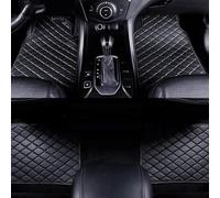 4 Pezzi Tappetini Auto, per Alfa Romeo Junior 2024 Tappetini per Auto Personalizzati Antiscivolo ImpermeabileTappetino in Tutto Il Tempo Tappeti,A/Black