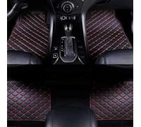 4 Pezzi Tappetini Auto, per Alfa Romeo Junior 2024 Tappetini per Auto Personalizzati Antiscivolo ImpermeabileTappetino in Tutto Il Tempo Tappeti,G/Black Red