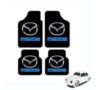 4 Pezzi Tappetini Auto, per Mazda 6 Kombi + Facelift Typ GJ/GL ab Bj. 2012-2025 Personalizzati Impermeabile Antiscivolo Fodera Protezione Tappeto Accessor
