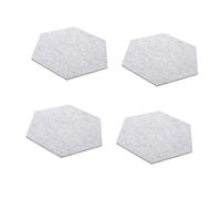 4 Pezzi Tappetini Fonoassorbenti Professionali Materiale Isolante per Studio Ufficio e Teatri Facile Installazione e Duraturo per Migliorare Del Suono