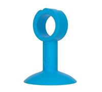 4 pezzi Tappetino for il silenzio Ventosa trasparente Copertura for porta silenziosa Protezione for maniglia for in silicone flessibile for ufficio Per Porte(Blue)