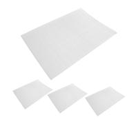 4 Pezzi Tappetino Rete per Germogli in Acciaio Inox 20 Mesh Argento | Microgreens e Sprouts, Uso Indoor e Serra, Struttura Riutilizzabile Circolazione Aria e Luce