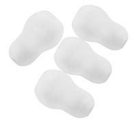 4 Pezzi Tappi Auricolari Sostitutivi in Silicone Bianco | Forma a Zucca, Protezione dal Metallo Freddo, per Medici e Paramedici in Clinica