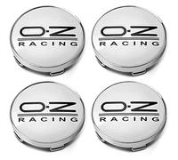 4 Pezzi Tappi Coprimozzo Compatibili per OZ Racing 60mm,Protezione Dalla Ruggine Antipolvere per Ruote Accessorio Decorativo Cerchioni Accessori,Black