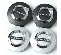 4 Pezzi Tappi Coprimozzo Ruota Tappi centrali del mozzo dell'auto Coprimozzi per Volvo V40 V60 V90 S60 S90 XC40 XC60 2020-2022 64mm, Copertura decorativa Centro ruota Accessori esterni