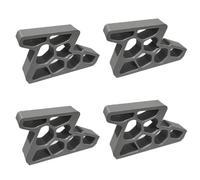 4 Pezzi Tappi Finestre per Porte Mobili con Assorbimento Ammortizzatori Lunga Du