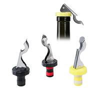 4 Pezzi Tappi per Vino con leva, tappo universale per bottiglia di vino, tappo per bottiglia, per la collezione di vino e bottiglie di vetro champagne