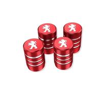 4 Pezzi Tappi Valvole Pneumatici Auto per Peugeot 208 e208 GT GT Line 2020-2023 2021 2022, Tappini Gomme Auto Cappuccio Valvola Pneumatici con Guarnizione,E