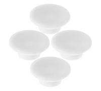 4 Pezzi Tappo di Scarico Rotondo in Gomma per Congelatore, Bianco | Chiusura a Tenuta Elevata, Installazione e Rimozione Semplici, per Frigoriferi e Serbatoio del Ghiaccio