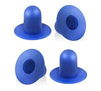 4 Pezzi Tappo Tappo Piscina, Tappi di Ricambio per Piscina Filtro Pompa Filtro Tappo Tappo Tappo Compatibile con Intex e Bestway (Blu, Lungo)