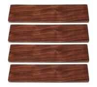 4 Pezzi Tavole in Legno di Noce per Intaglio, Grezze, per Artigiani | Finitura Pronta, Superficie Liscia e Venatura Fine, per Segnalibri e Sculture in Laboratorio