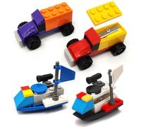 4 Pezzi Temperino Come Regalini Compleanno Bambini Temperino Blocco di costruzione Temperino Fori Temperino Bambini Temperamatite Trucco per Diversi Tipi di Matite Studenti Scuola Ufficio (B)