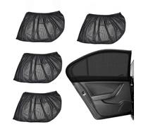 4 Pezzi Tendine Parasole Auto Bambini per BMW 1 Series 2 (II) F20/F21 I 2015-2019, Parasole Finestrino Laterale Anti Zanzara Anti UV Protezione Solare Auto