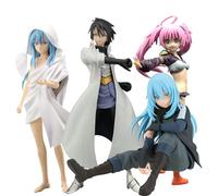 4 pezzi That Time I Got Reincarnated as a Slime Figura Anime Sculpture, Statua Rimuru Tempest, Milim Nava, Scultura Sakaguchi Hinata, decorazione da scrivania