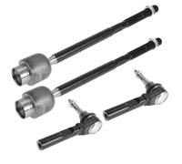4 pezzi tirante anteriore interno esterno per Chevrolet Malibu 04-12 n. ES800086