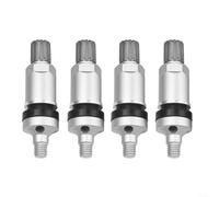 4 pezzi TPMS sensore pressione pneumatici valvola steli per Hyundai i40, ix35, per Kia per Sportage Design in metallo accurato monitoraggio della pressione dei pneumatici e facile montaggio