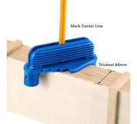 4 pezzi tracciatore centrale tracciatore per marcatura calibro strumento